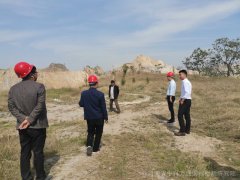 去蒲山礦業(yè)進行雙重預防攝像頭定點和安裝